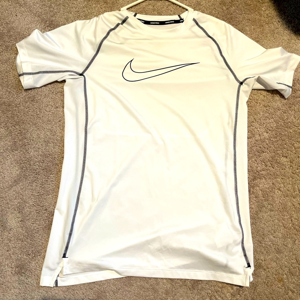 Brand new, bought and it didn’t fit. Nike Pro Dry Fit Medium T-Shirt